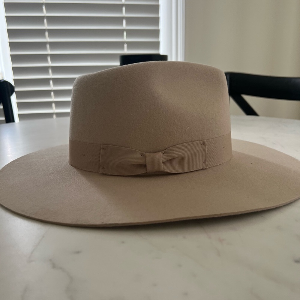 Wyeth Lila Hat Oatmeal Wide-brimmed Hat Felt